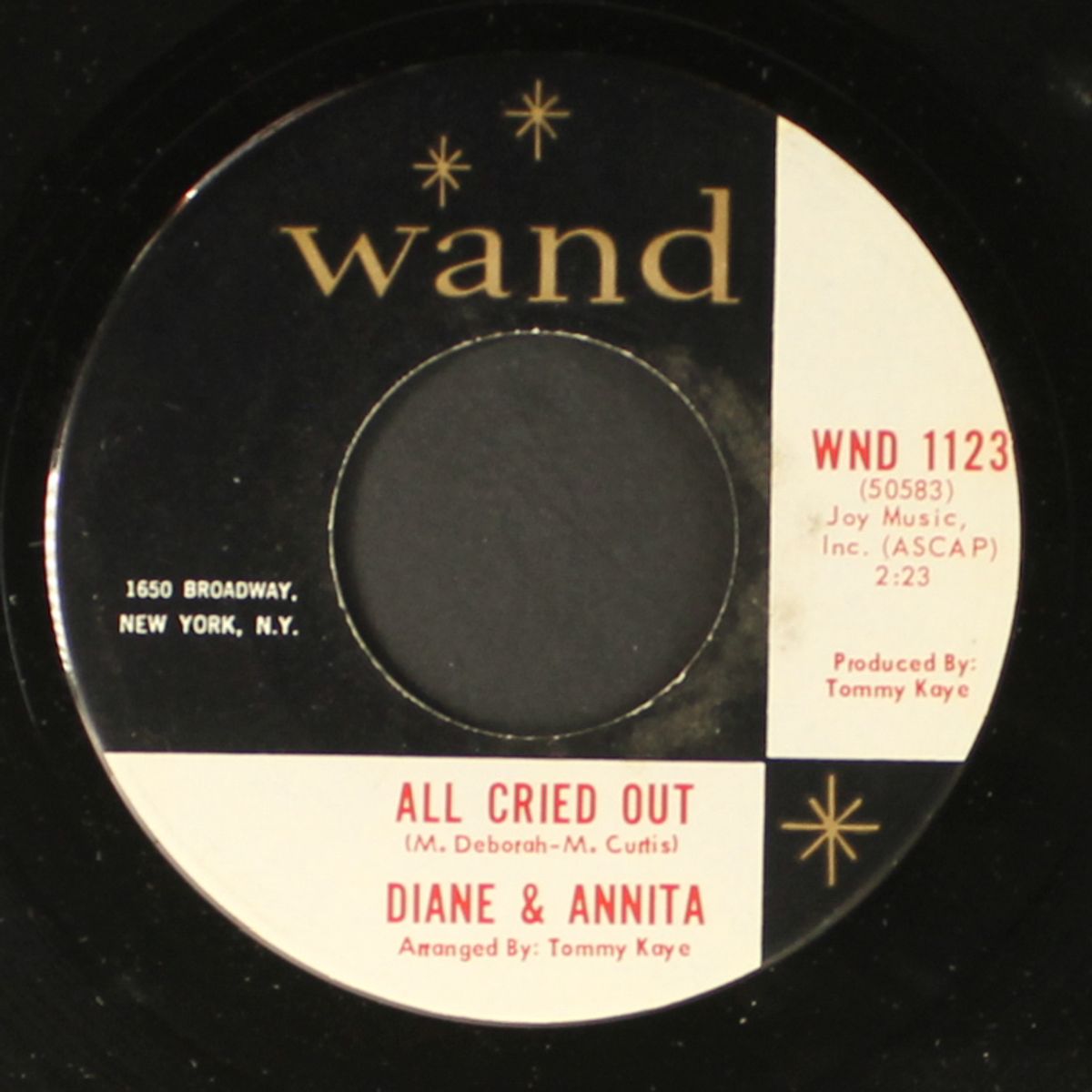 all cried out / i'm ready if you are by DIANE & ANNITA