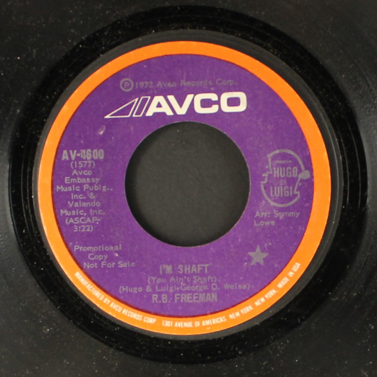 i'm shaft / same by R.B. FREEMAN