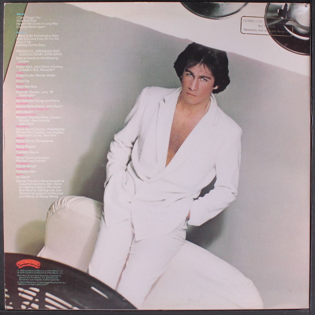 i can't forget you by JOEY TRAVOLTA