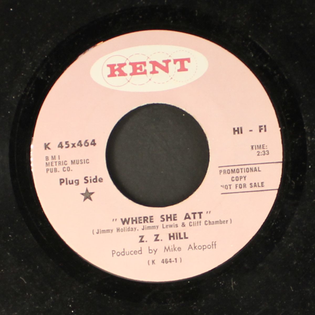 where she att / baby i'm sorry by Z.Z. HILL