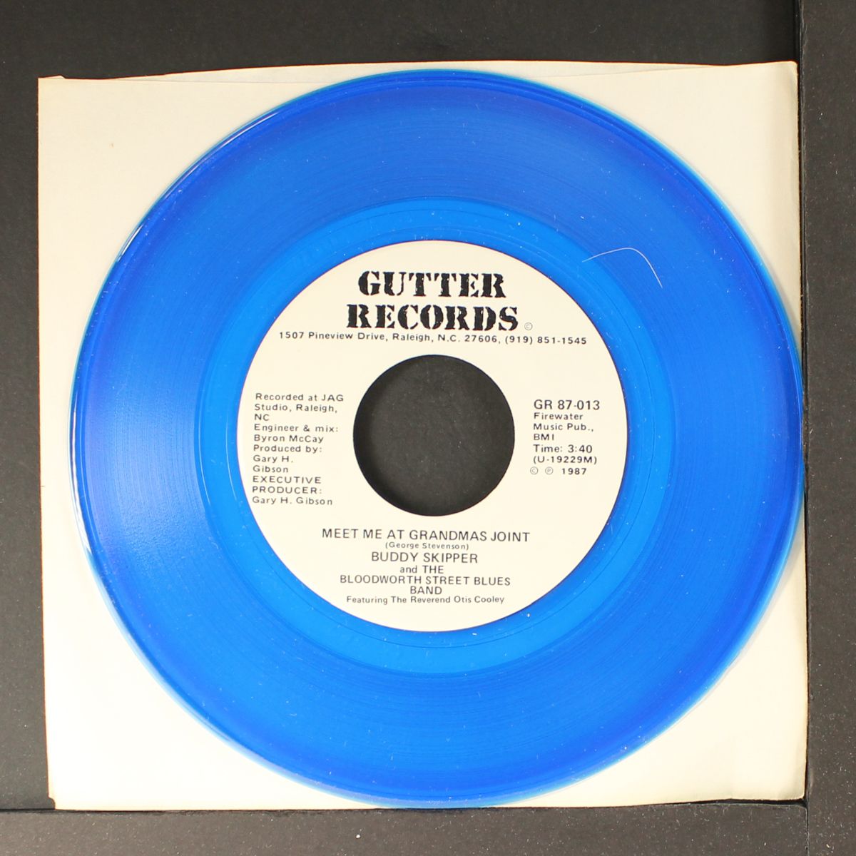 drinkin little woman / meet me at grandmas joint by REV. OTIS COOLEY / BUDDY SKIPPER