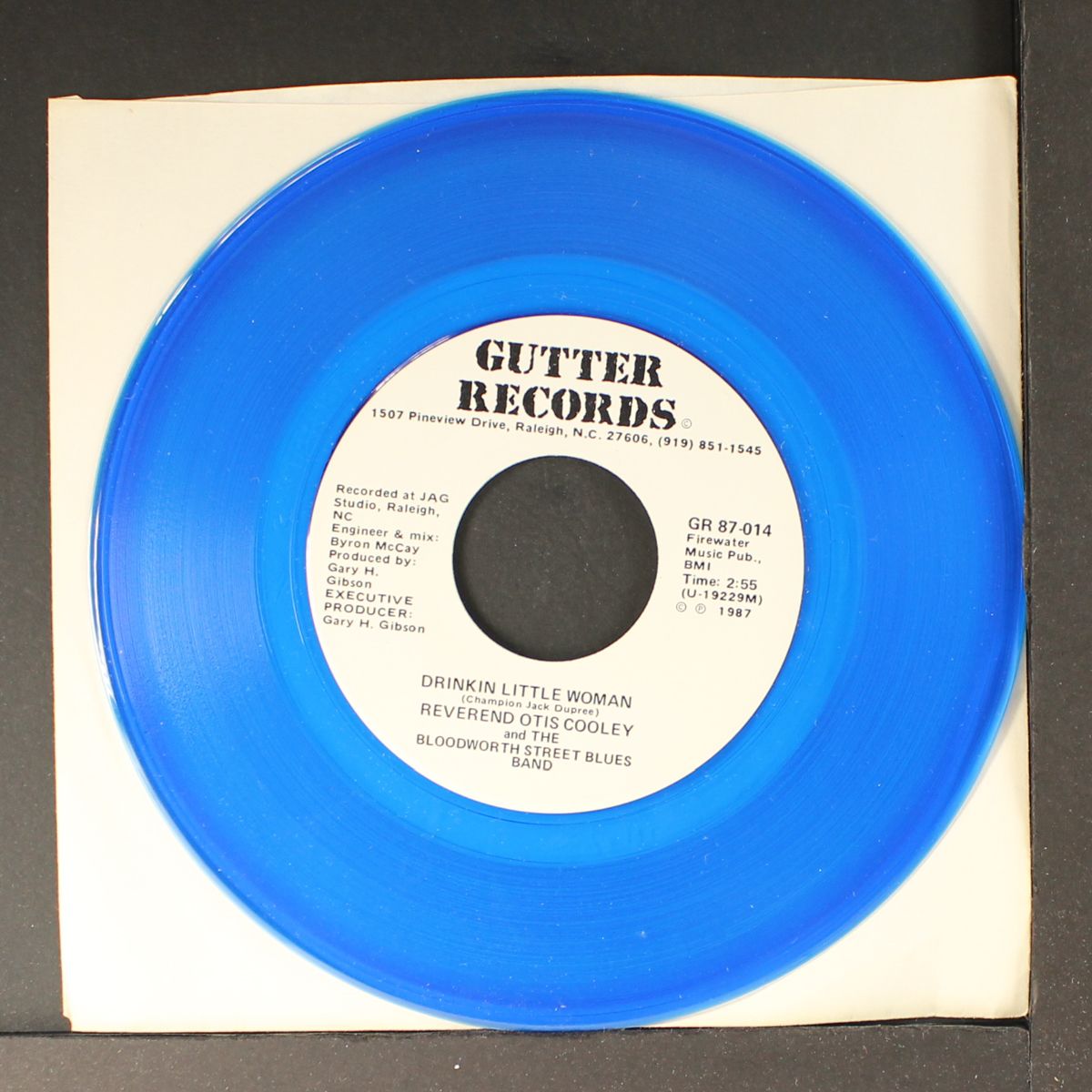 drinkin little woman / meet me at grandmas joint by REV. OTIS COOLEY / BUDDY SKIPPER