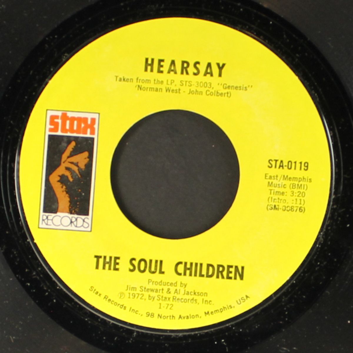 hearsay / don't take my sunshine by SOUL CHILDREN
