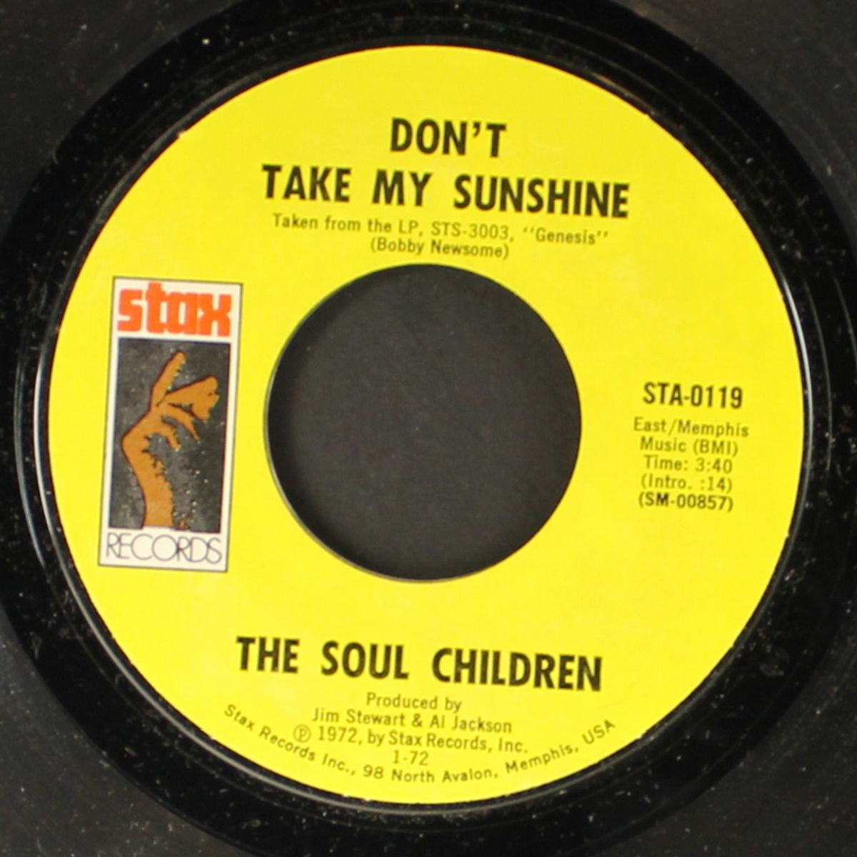 hearsay / don't take my sunshine by SOUL CHILDREN