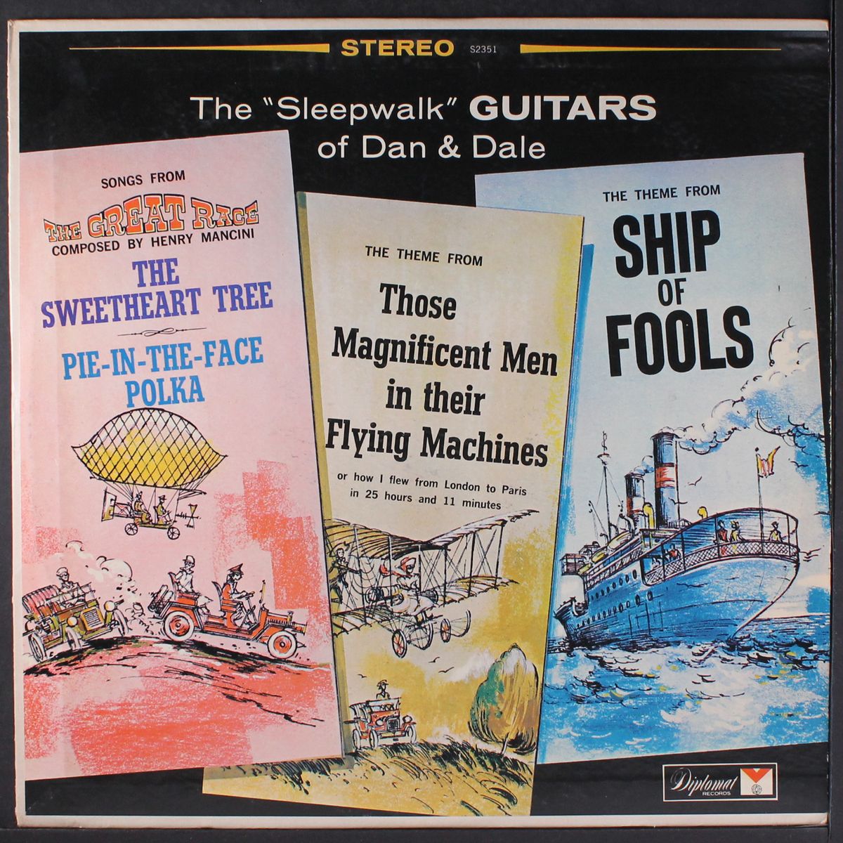 the sleepwalk guitars of by DAN & DALE