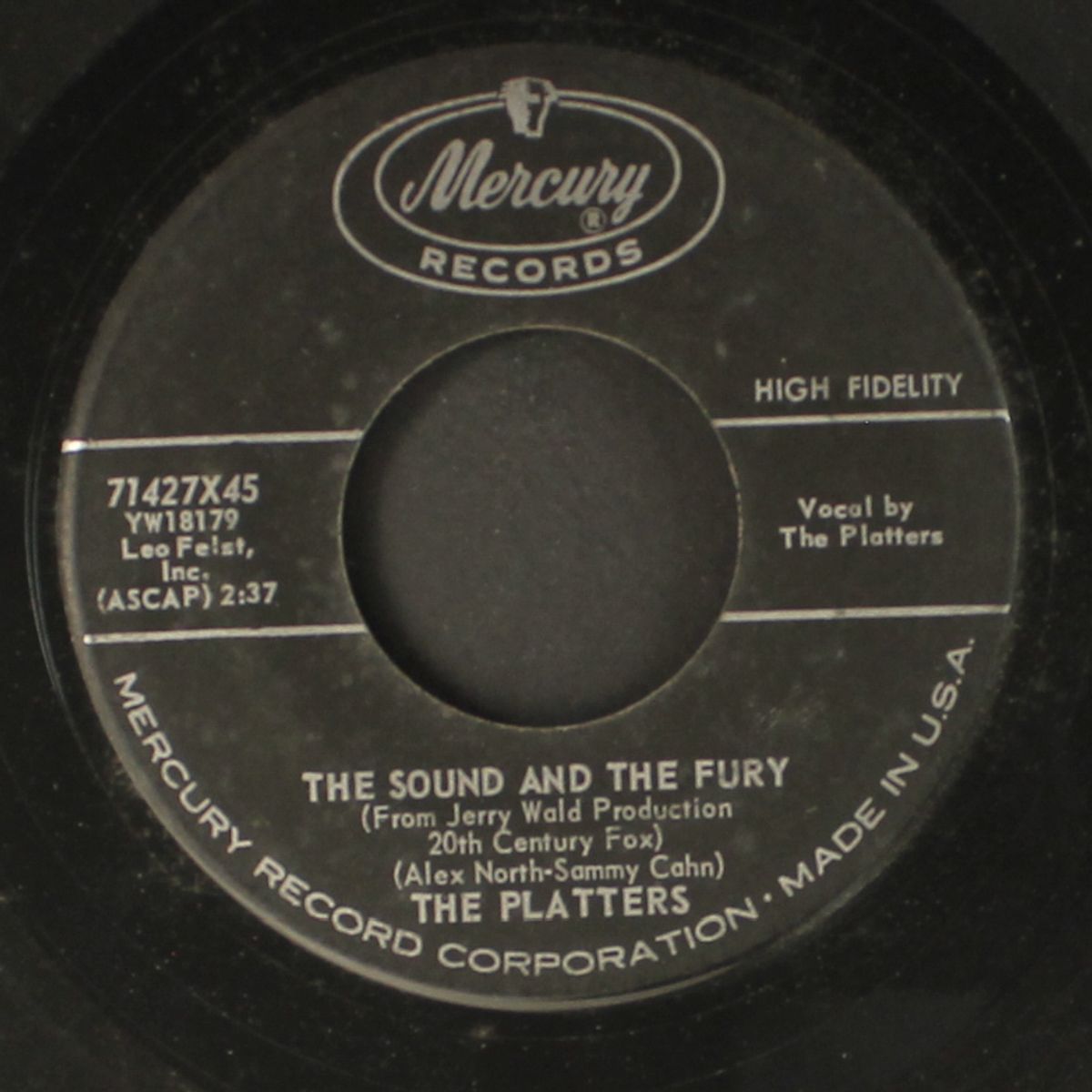 enchanted / the sound and the fury by PLATTERS