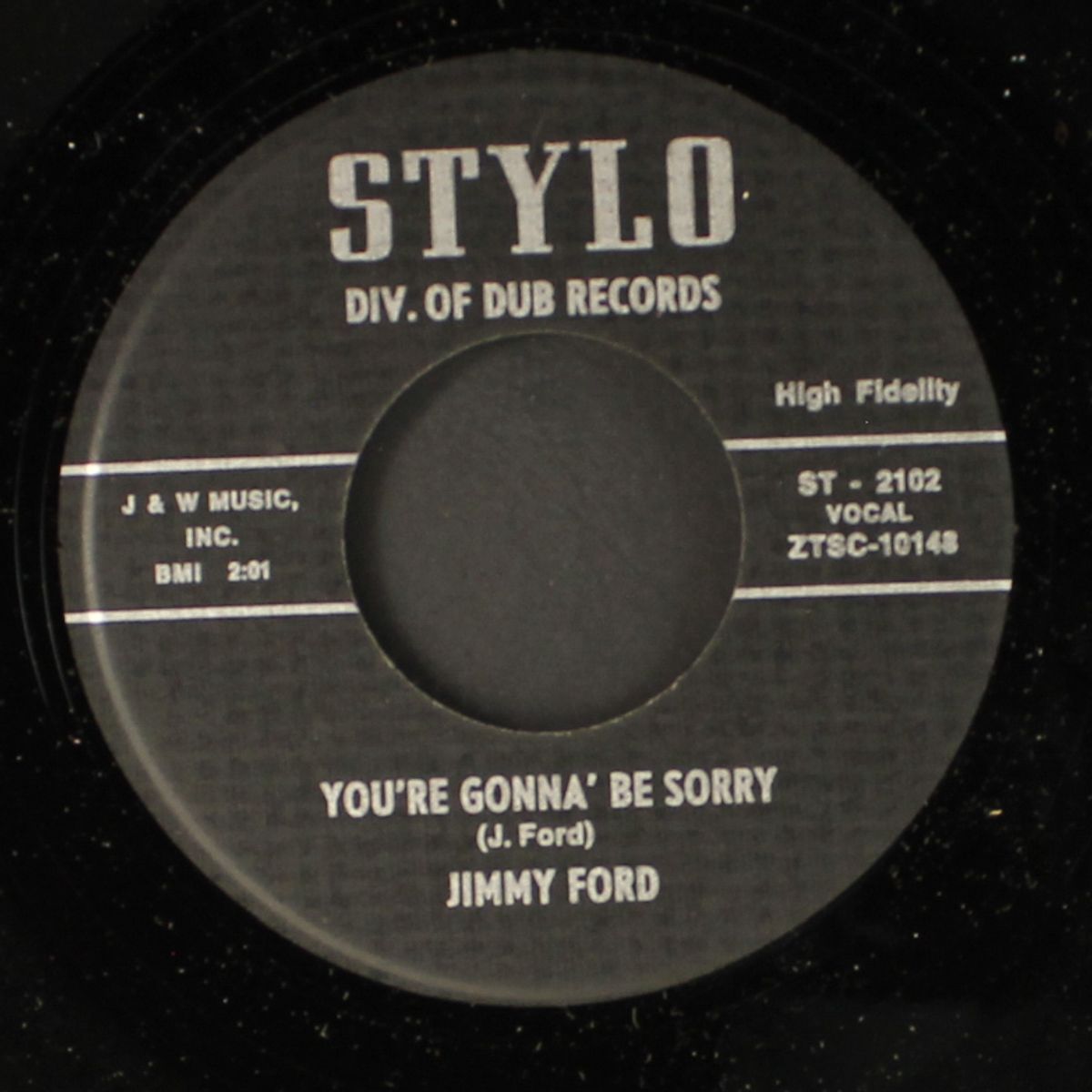 don't hang around me anymore / you're gonna be sorry by JIMMY FORD