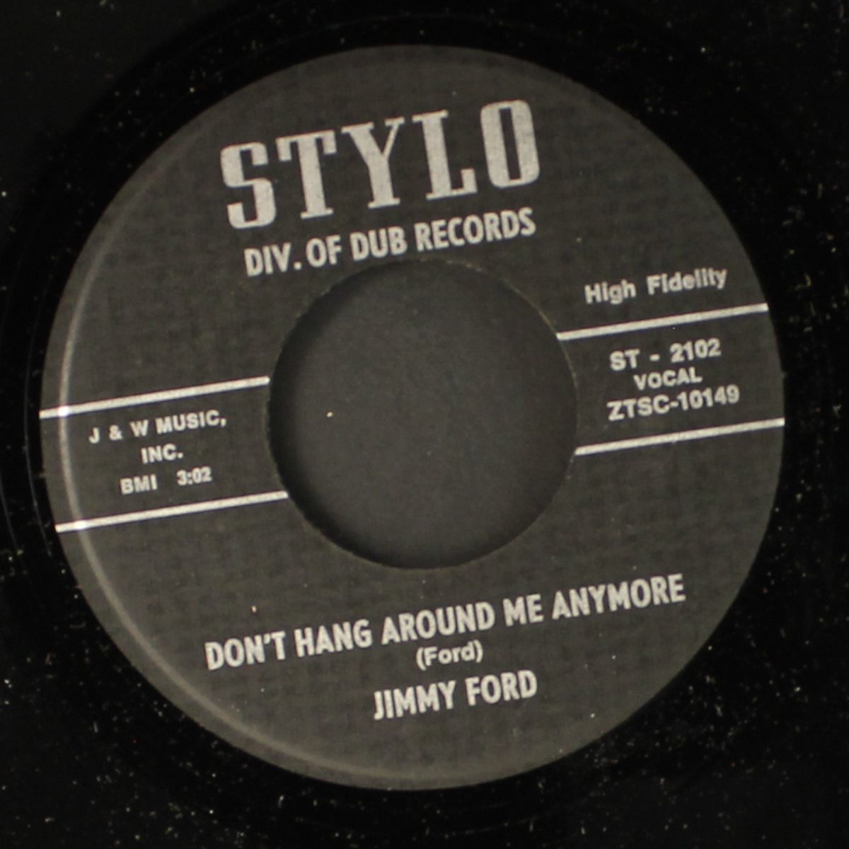 don't hang around me anymore / you're gonna be sorry by JIMMY FORD