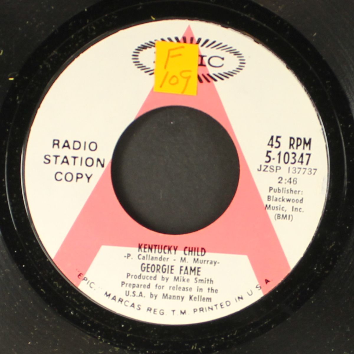 kentucky child / hideaway by GEORGIE FAME