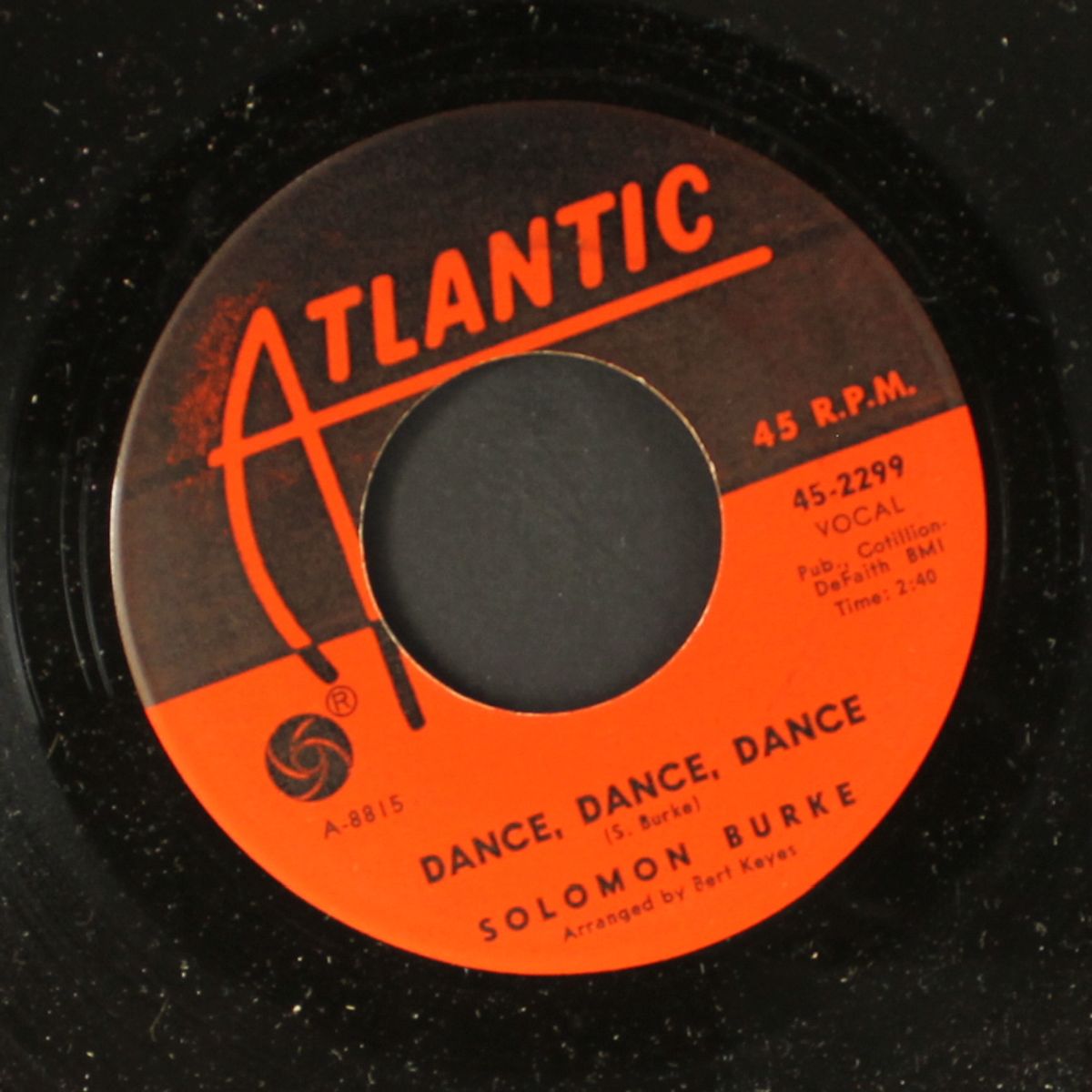 someone is watching / dance, dance, dance by SOLOMON BURKE