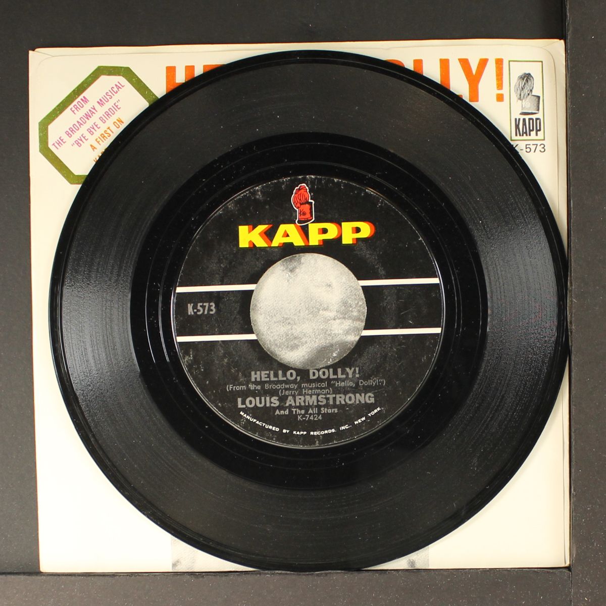 hello, dolly! / a lot of livin' to do by LOUIS ARMSTRONG
