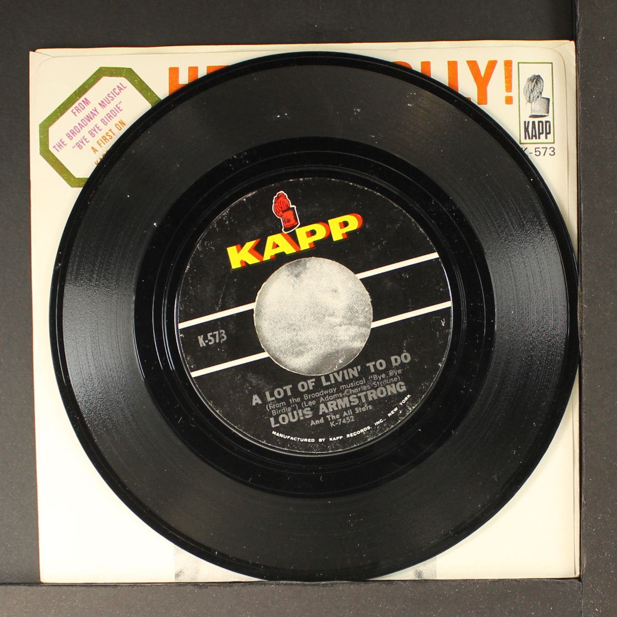 hello, dolly! / a lot of livin' to do by LOUIS ARMSTRONG