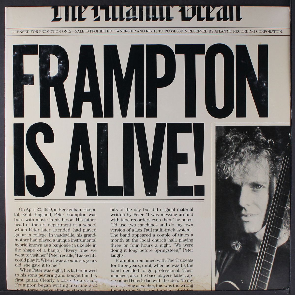 frampton is alive by PETER FRAMPTON