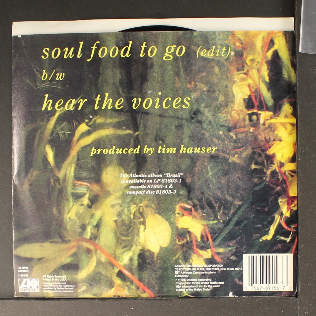soul food to go / short by MANHATTAN TRANSFER