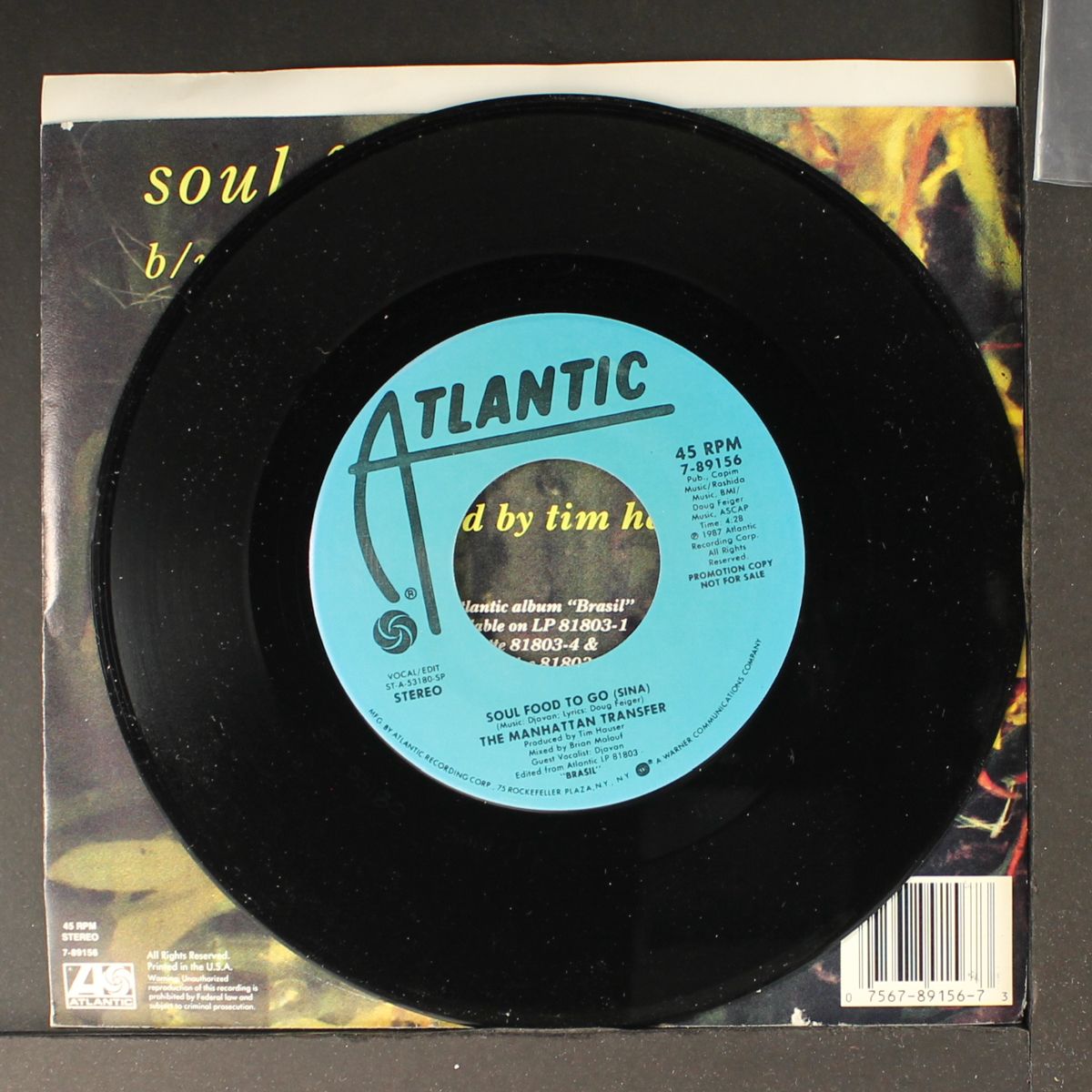 soul food to go / short by MANHATTAN TRANSFER