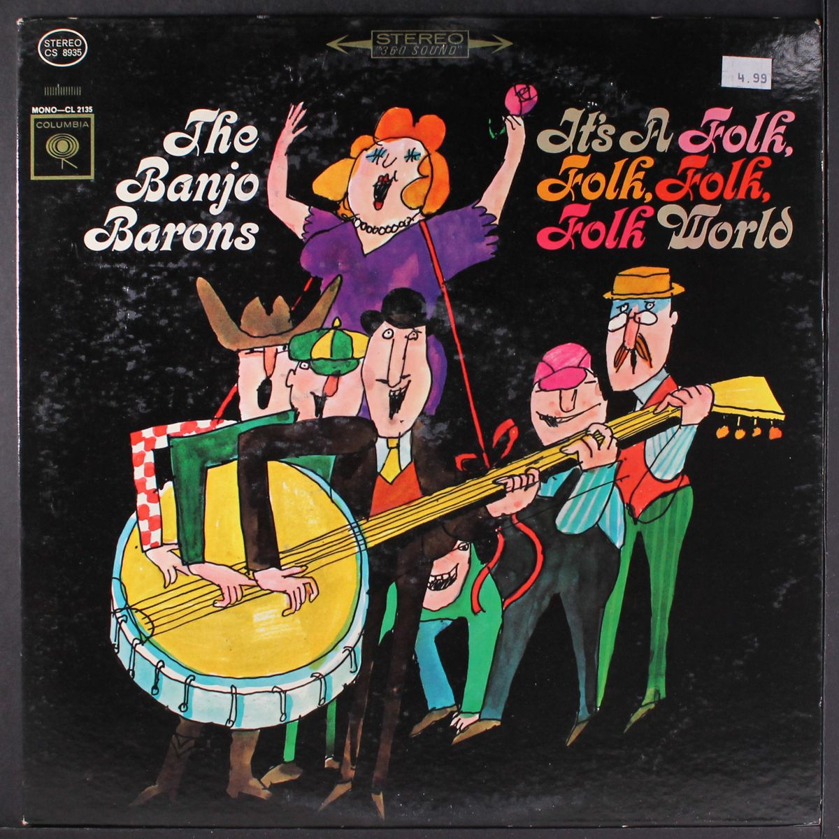 it's a folk, folk, folk, folk world by BANJO BARONS