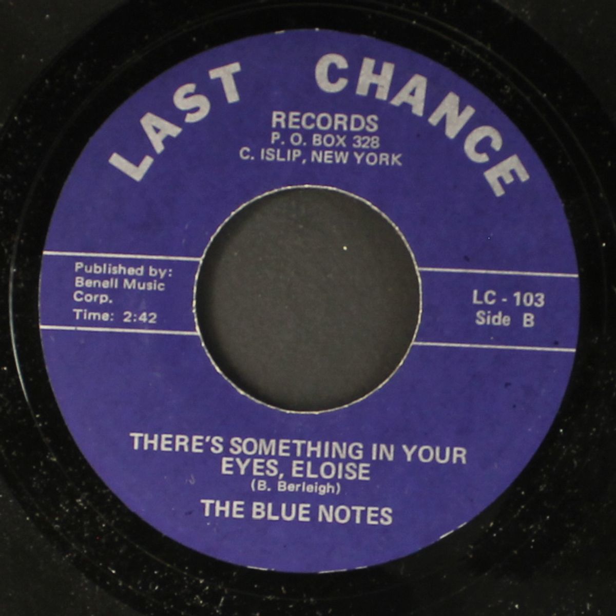 if you love me / there's something in your eyes, eloise by BLUE NOTES