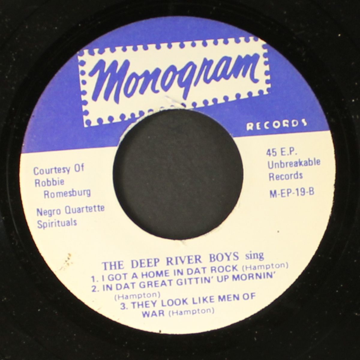 who'll jine de union + 5 by DEEP RIVER BOYS