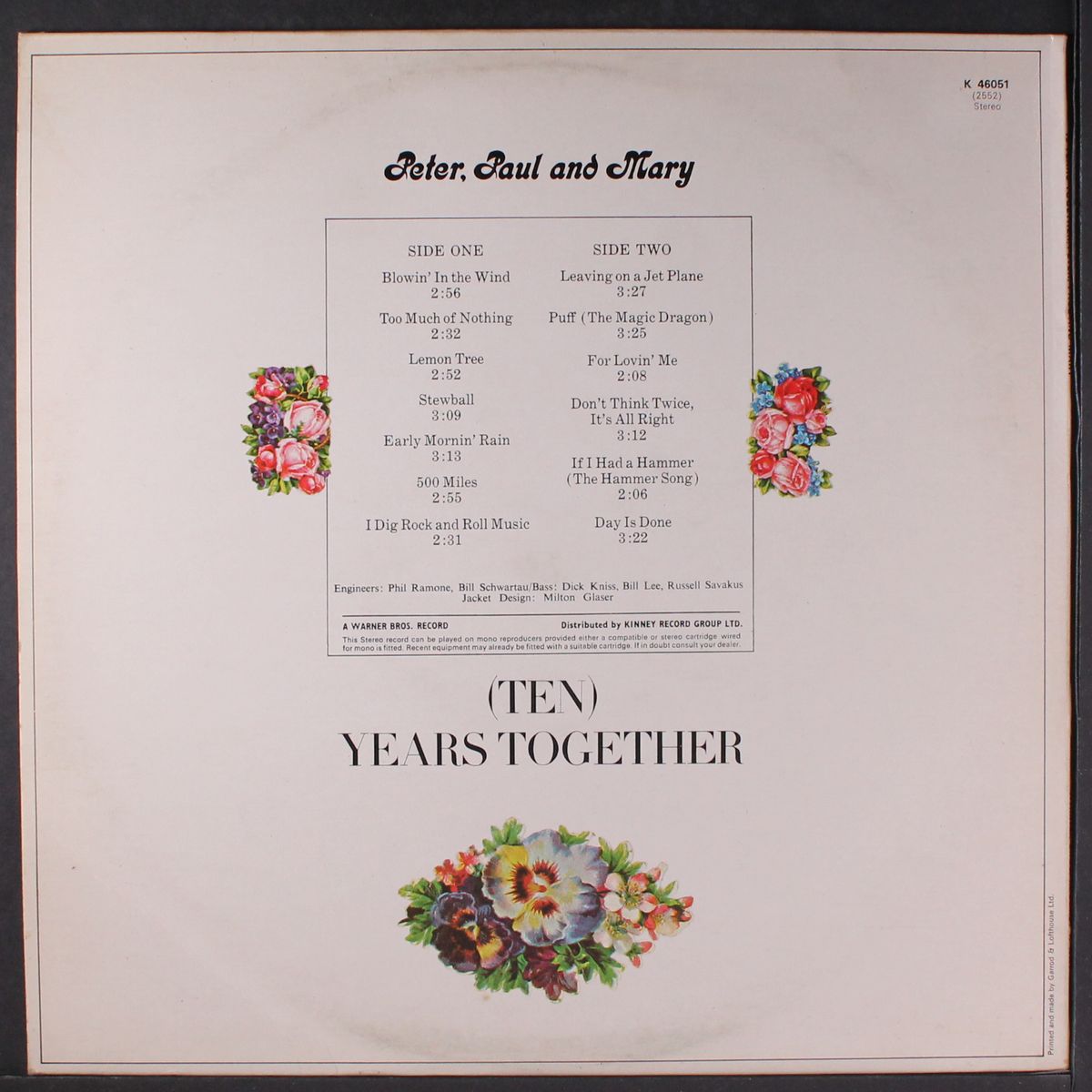 best of by PETER, PAUL & MARY
