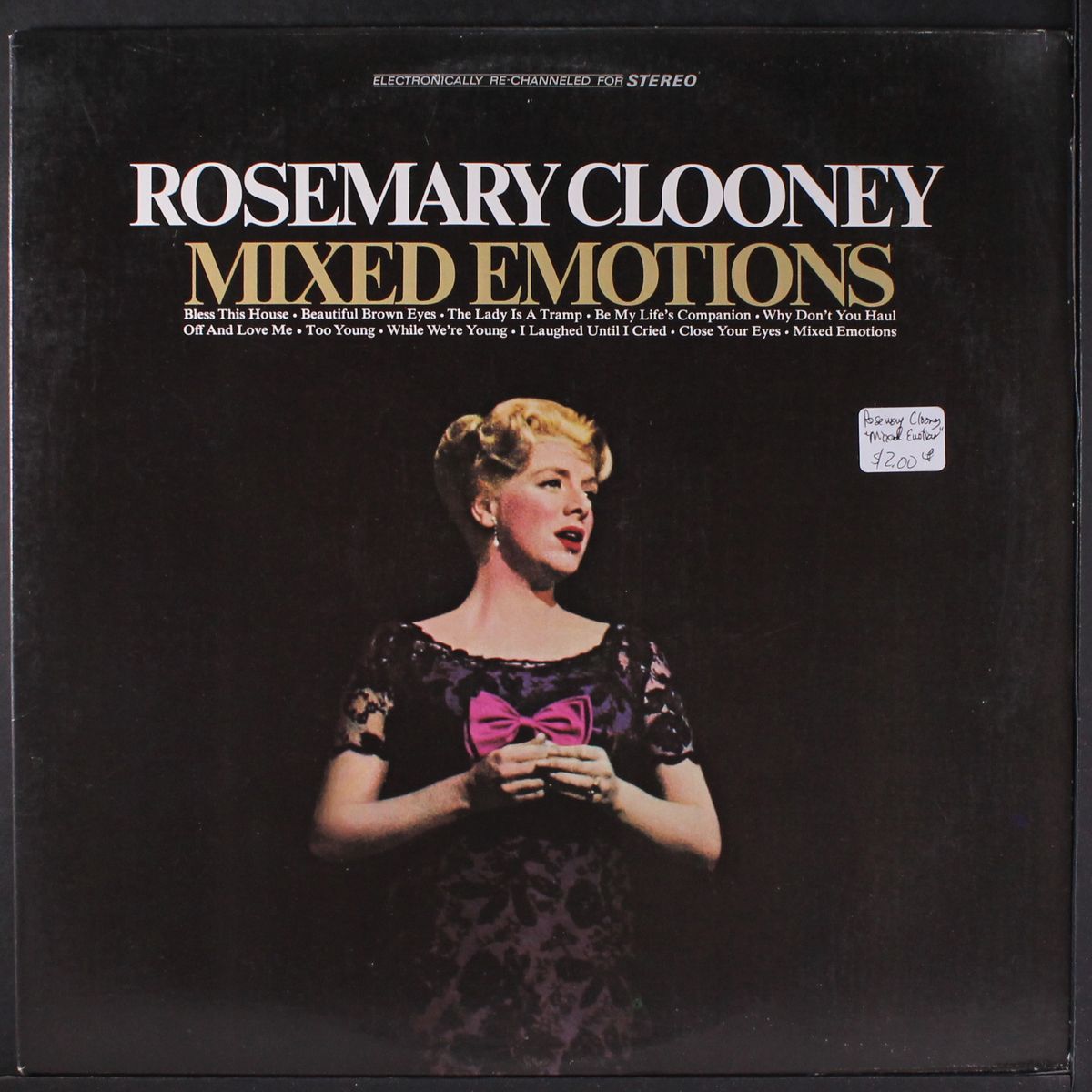 mixed emotions by ROSEMARY CLOONEY