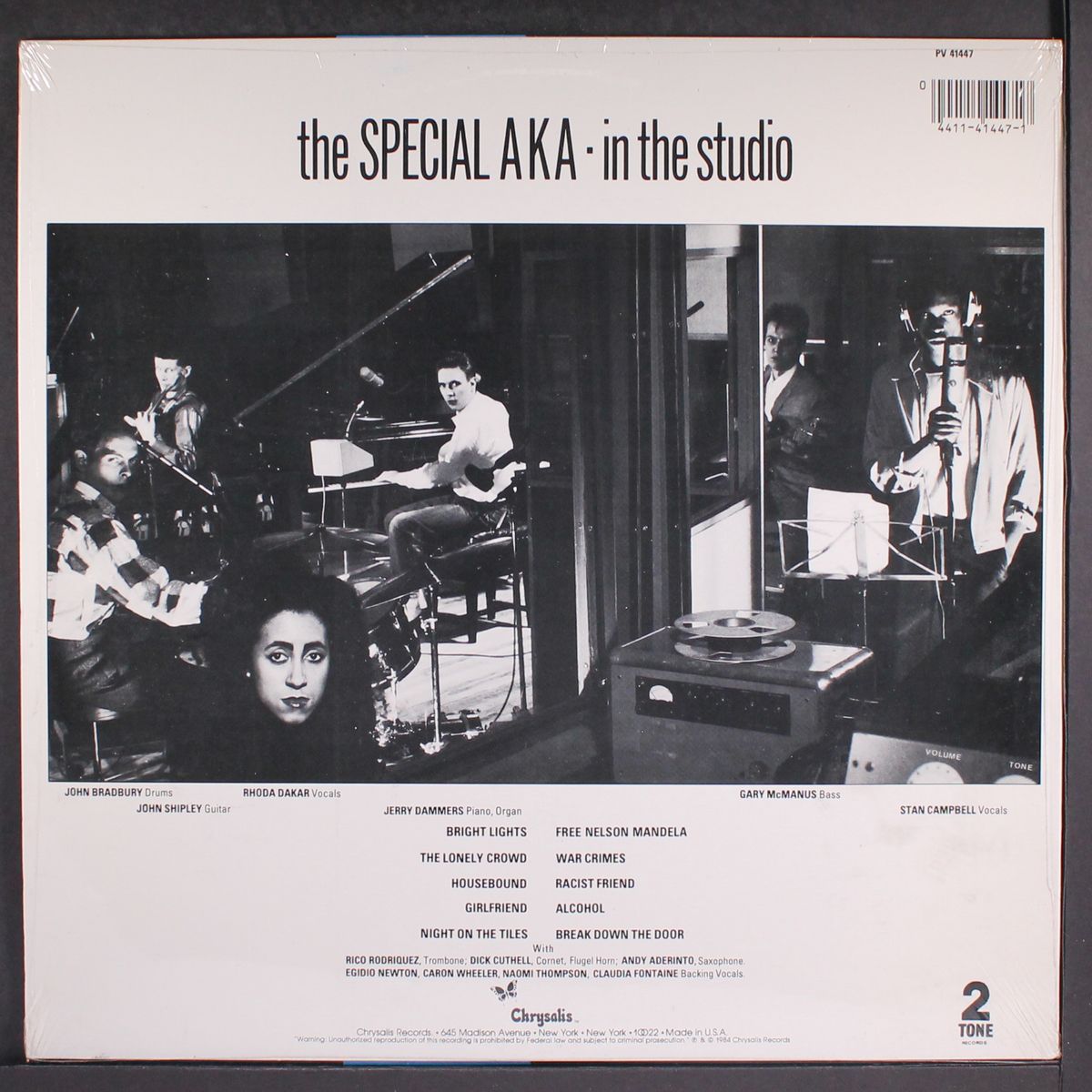 in the studio by SPECIAL AKA