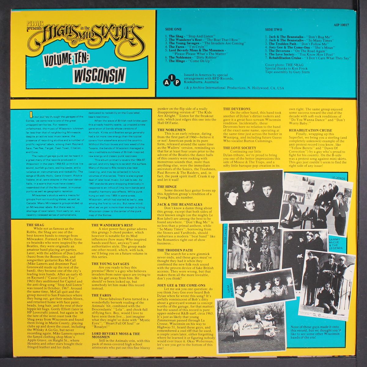 highs in the mid 60s, vol. 10; wisconsin by VARIOUS