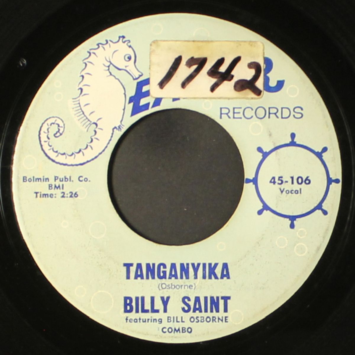 tanganyika / who walks in the garden by BILLY SAINT
