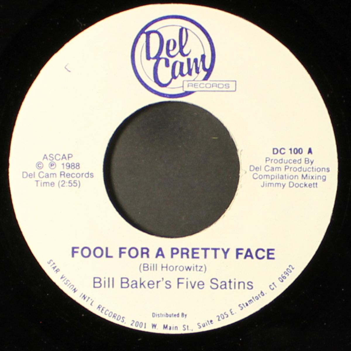 fool for a pretty face by BILL BAKER'S FIVE SATINS