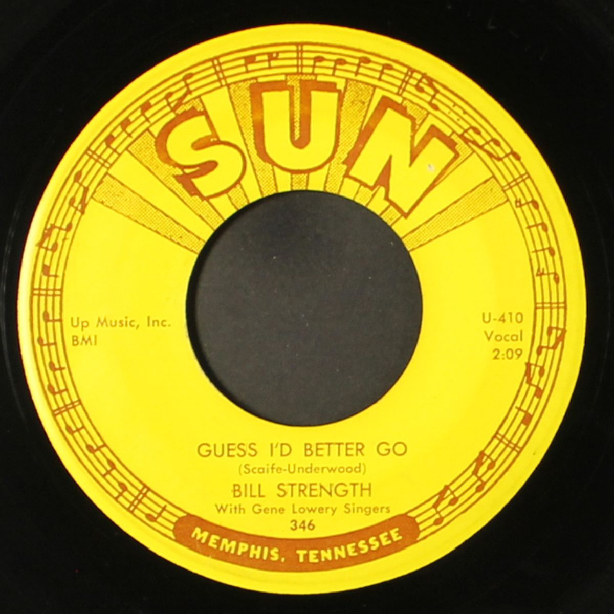 guess i'd better go / senorita by BILL STRENGTH