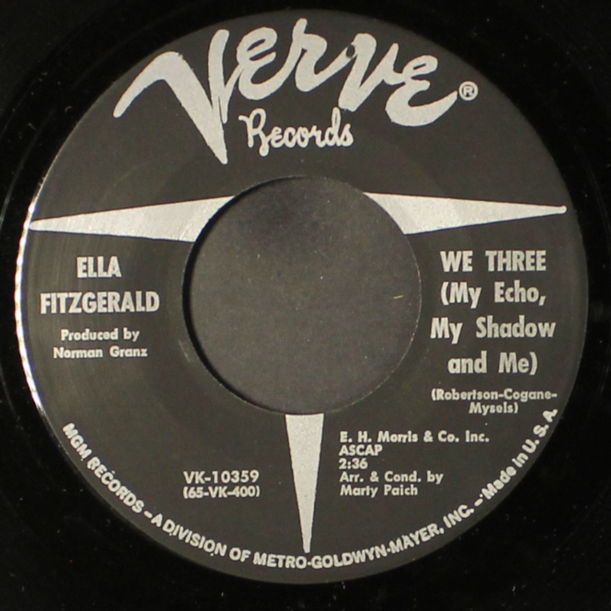 she's just a quiet girl / we three by ELLA FITZGERALD