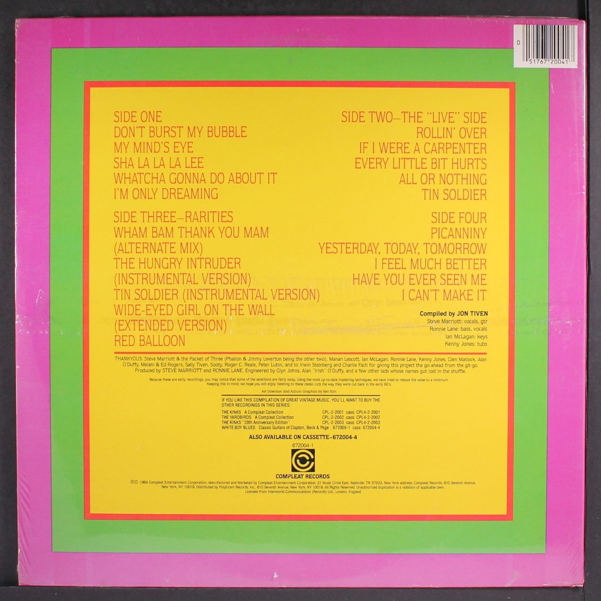 big music by SMALL FACES