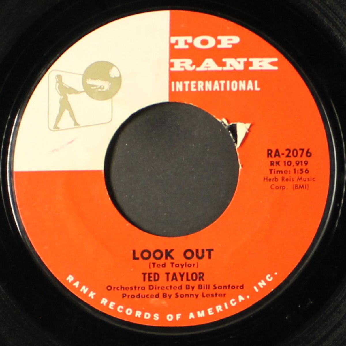 look out / darling take me back by TED TAYLOR