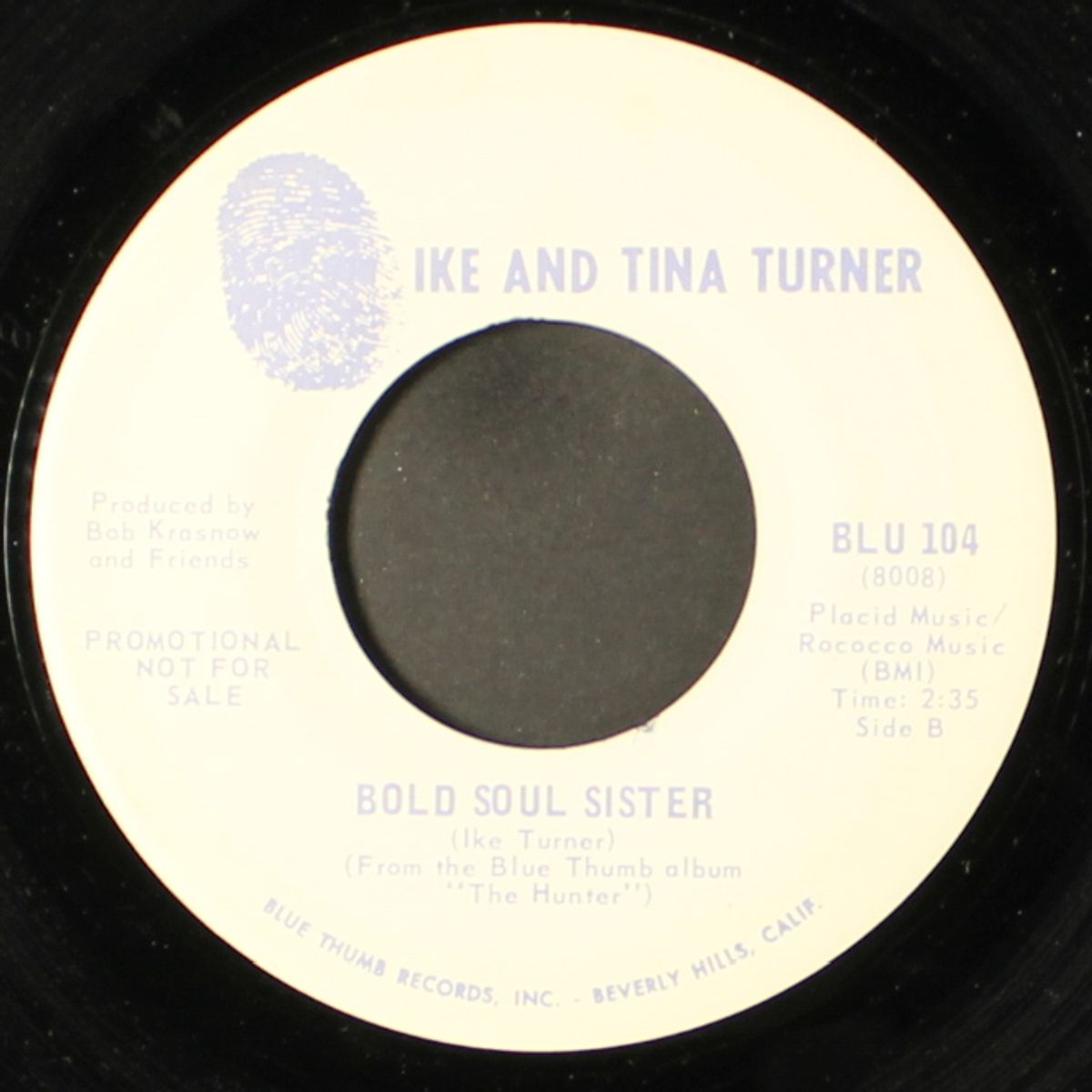 bold soul sister / i know by IKE & TINA TURNER
