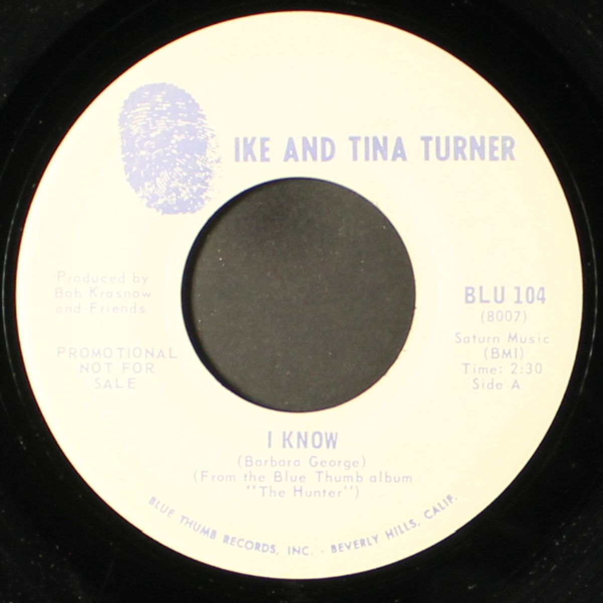 bold soul sister / i know by IKE & TINA TURNER