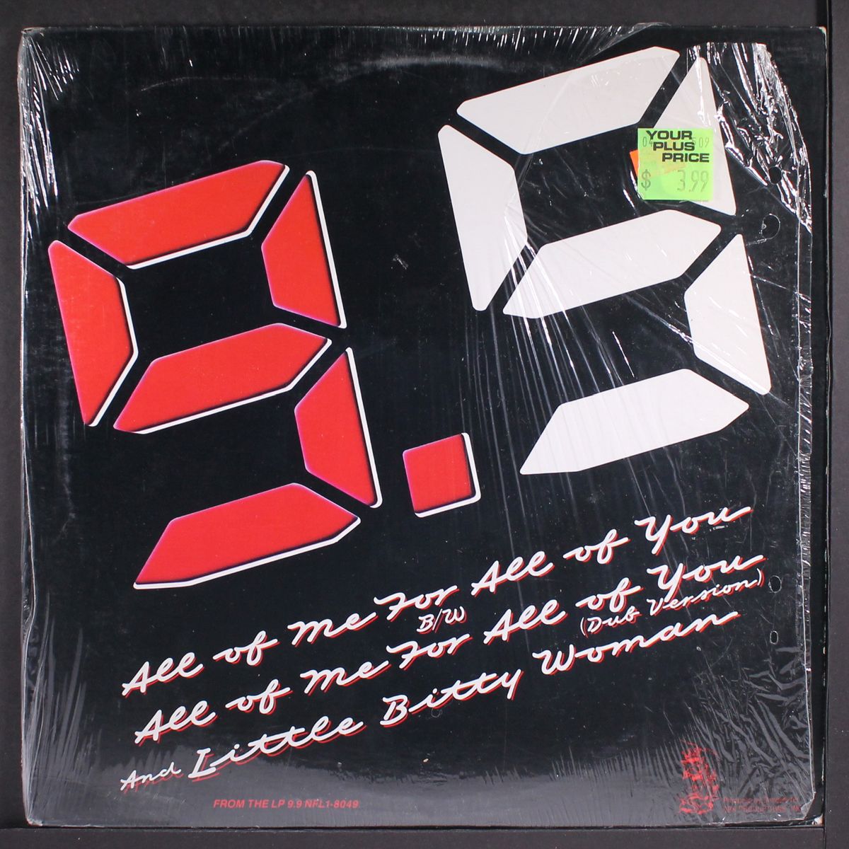 all of me for all of you / little bitty woman by 9.9
