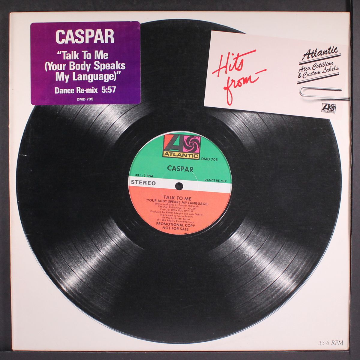 talk to me (dance remix / same) by CASPAR
