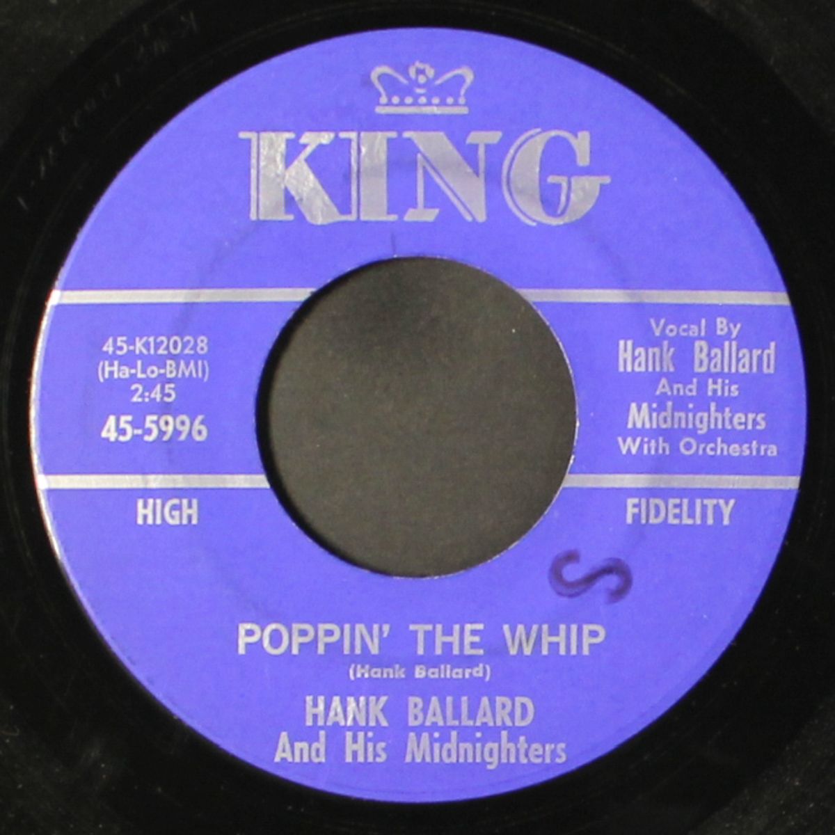 poppin' the whip by HANK BALLARD & MIDNIGHTERS
