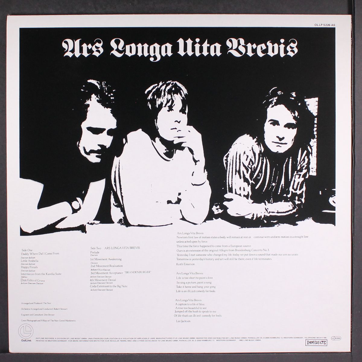 ars longa vita brevis by NICE