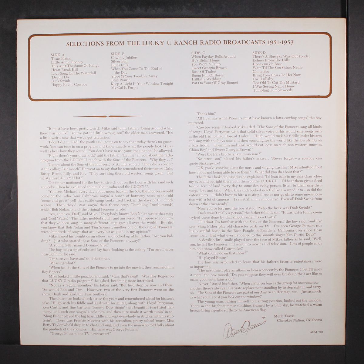 lucky u ranch radio broadcasts, 1951-53 by SONS OF THE PIONEERS