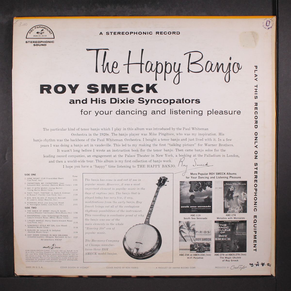happy banjo by ROY SMECK