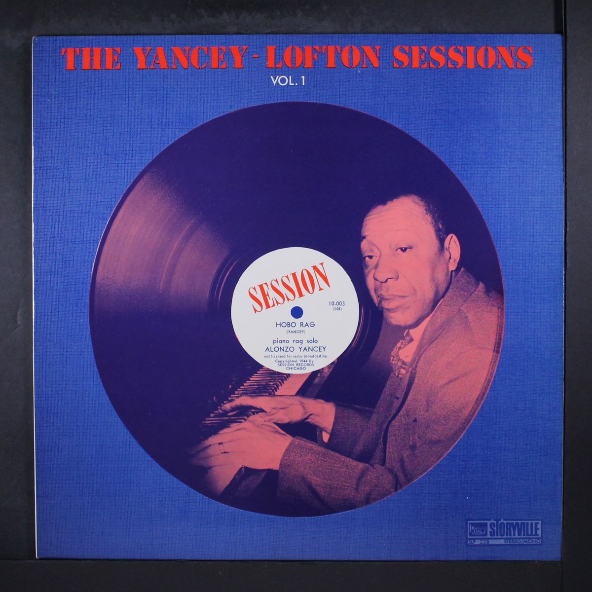 the yancey-lofton sessions, vol. 1 by ALONZO YANCEY, JIMMY YANCEY & CRIPPLE CLARENCE
