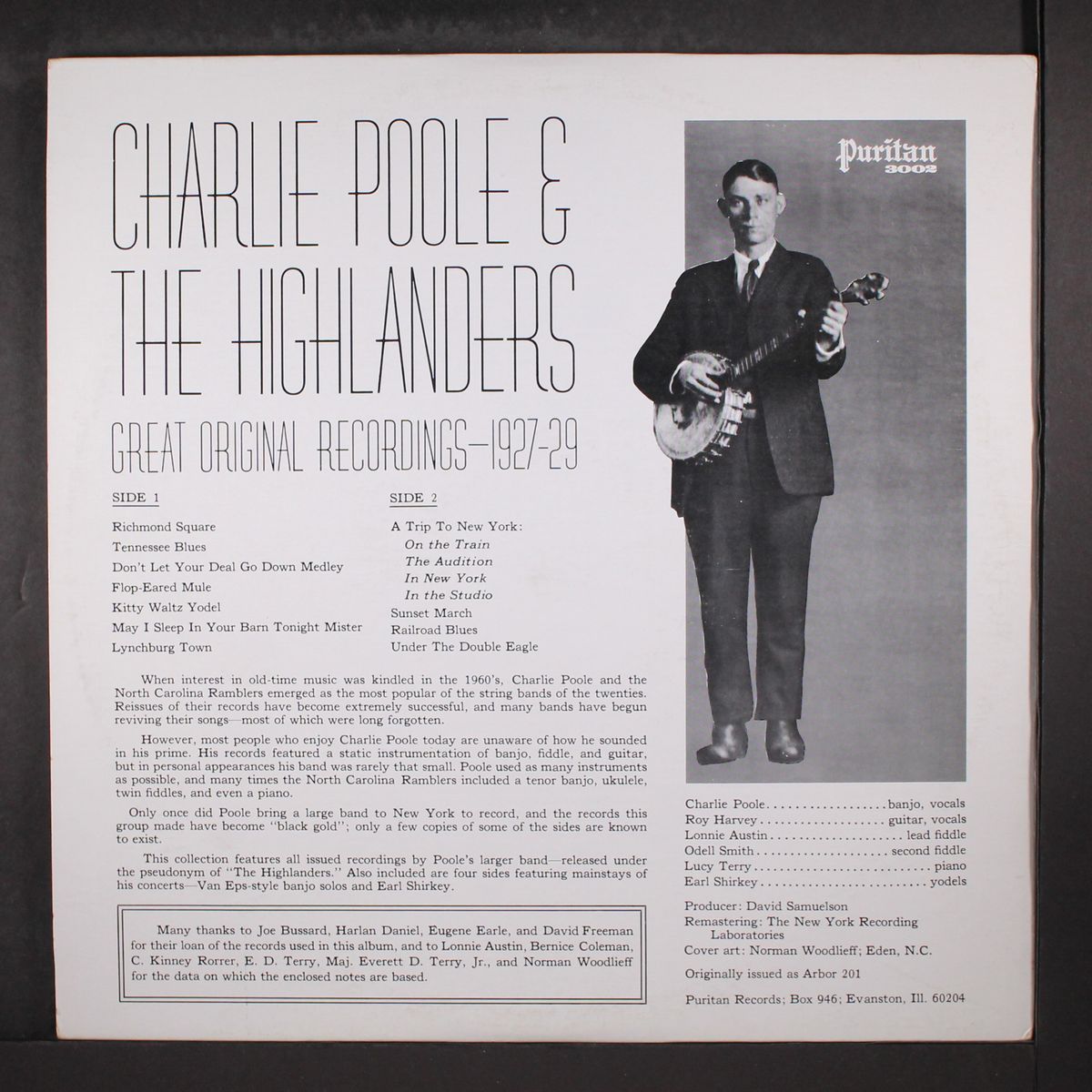 great original recordings, 1927-29 by CHARLIE POOLE