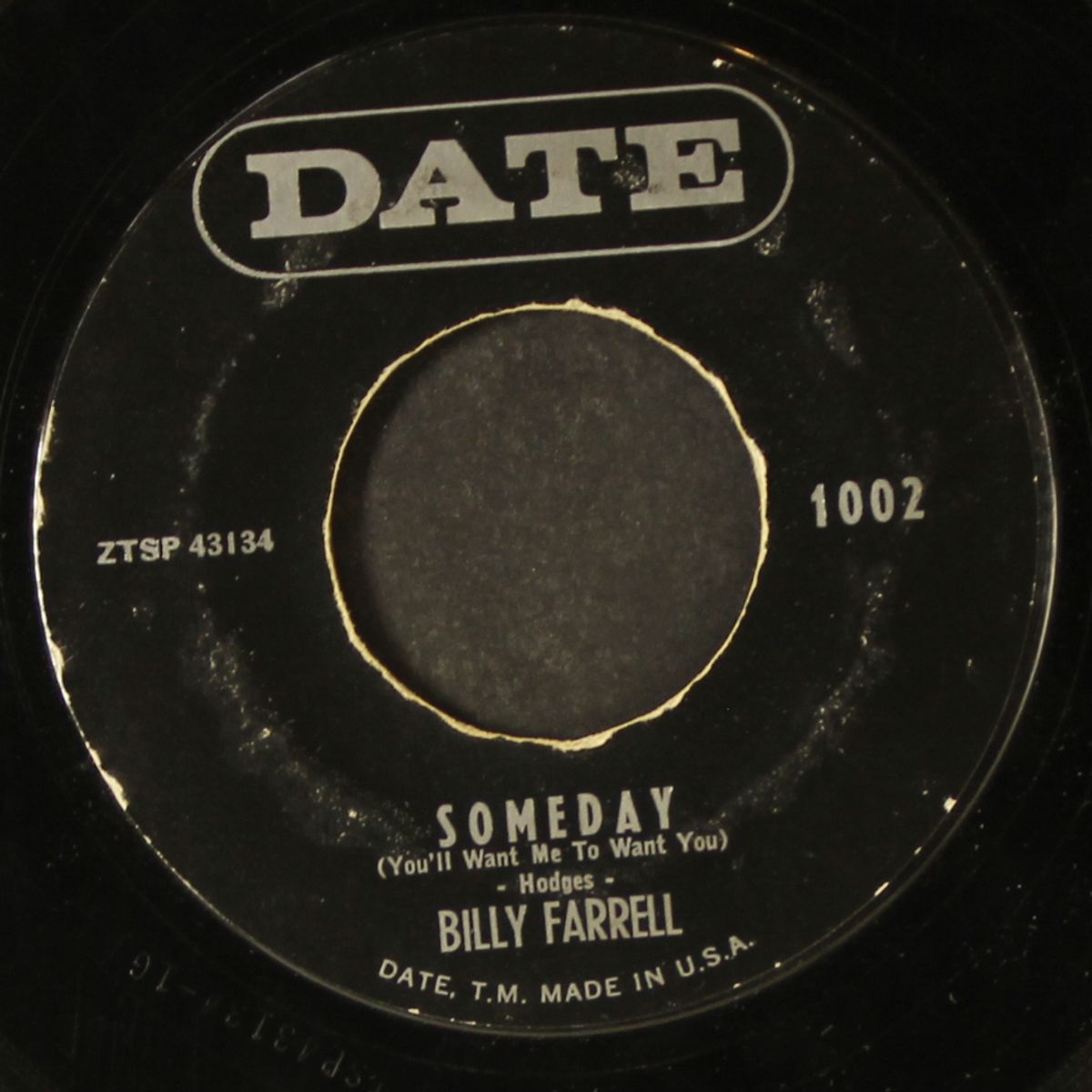 yeah yeah / someday by BILLY FARRELL