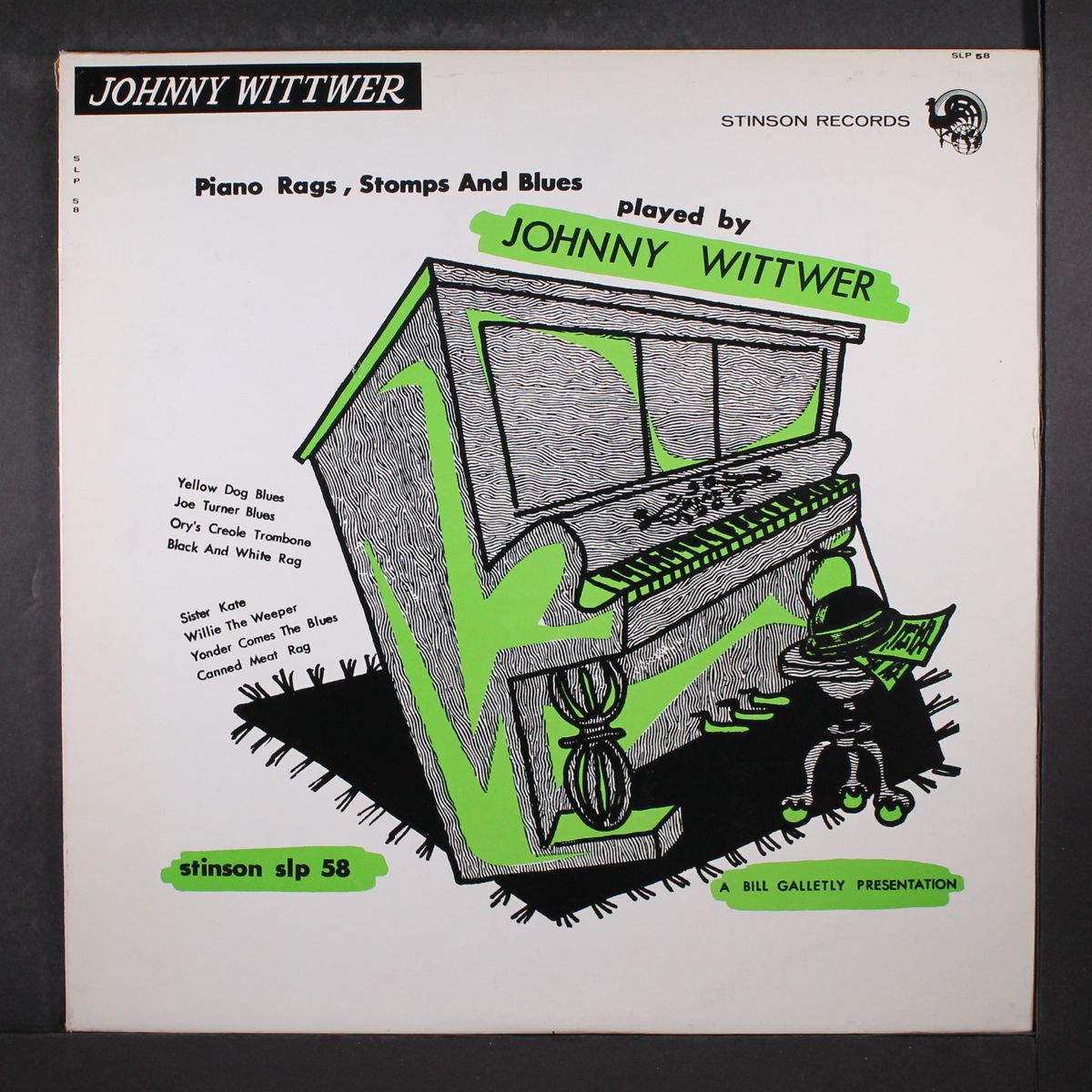 riano rags, stomps and blues by JOHNNY WITTWER