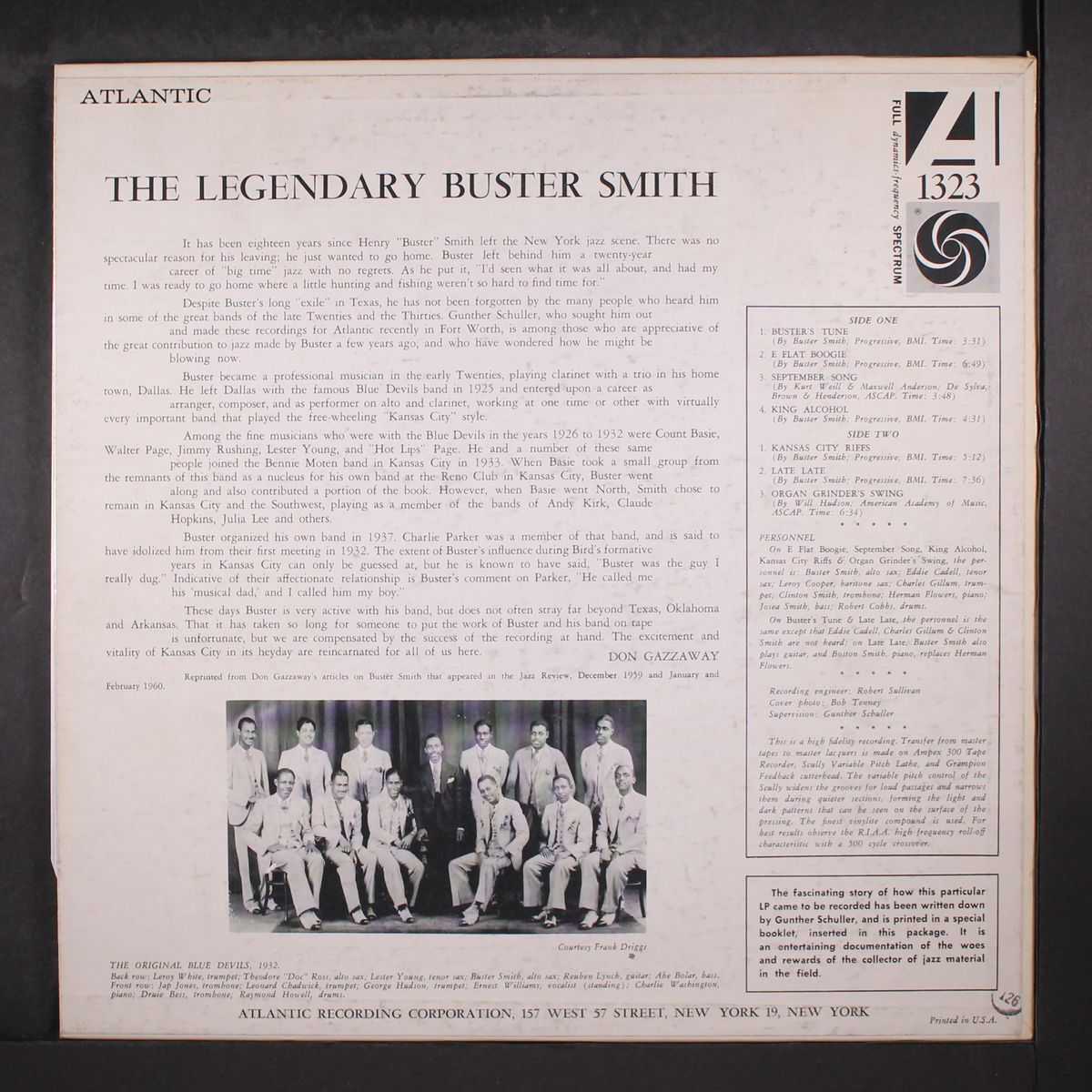 the legendary by BUSTER SMITH