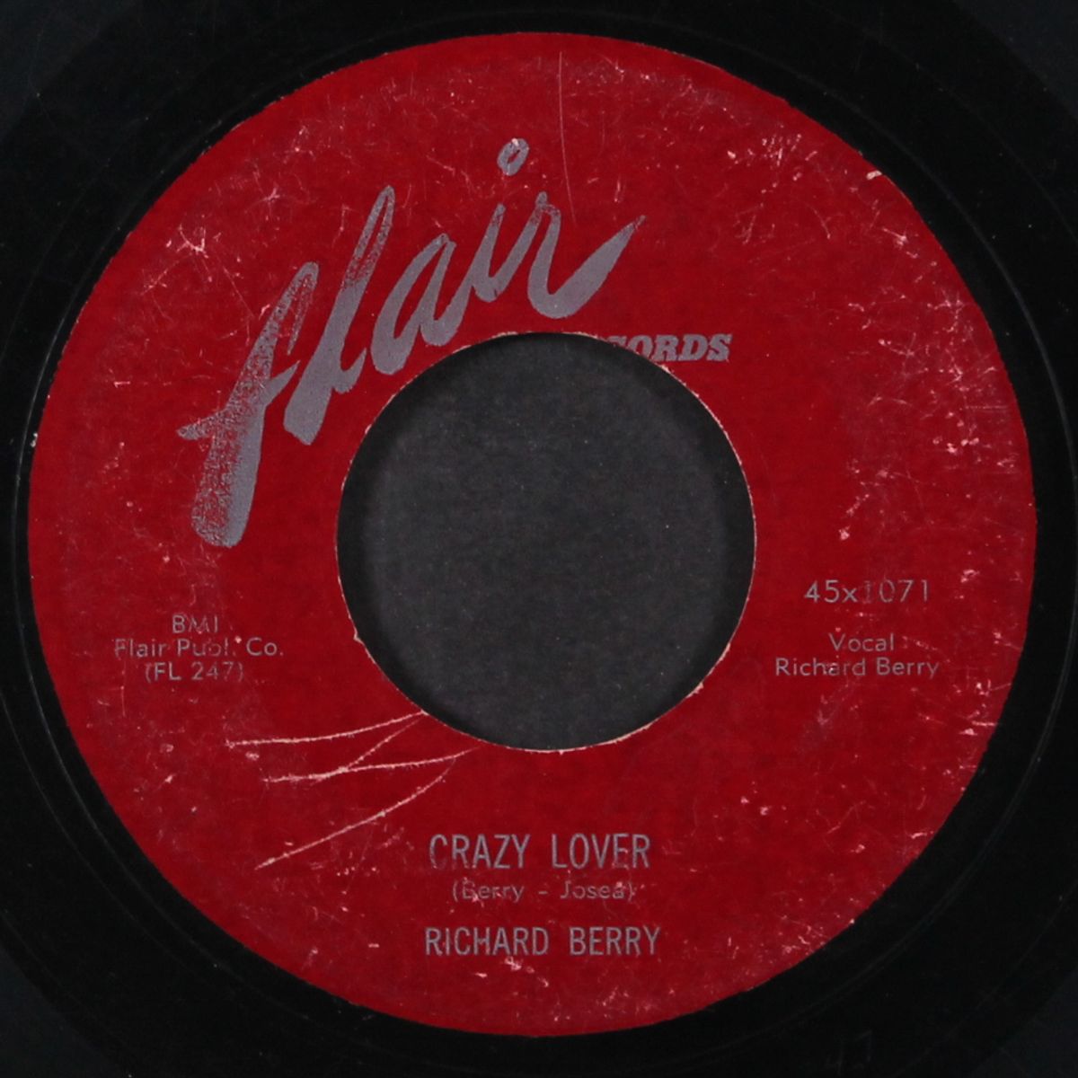crazy lover / next time by RICHARD BERRY