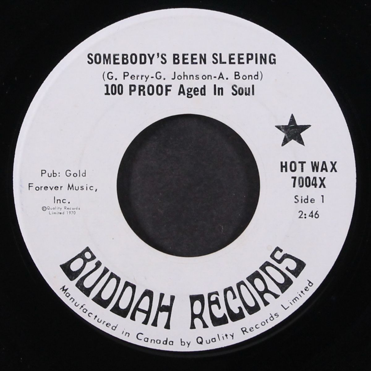 somebody's been sleeping / i've come to save you by 100 PROOF AGED IN SOUL