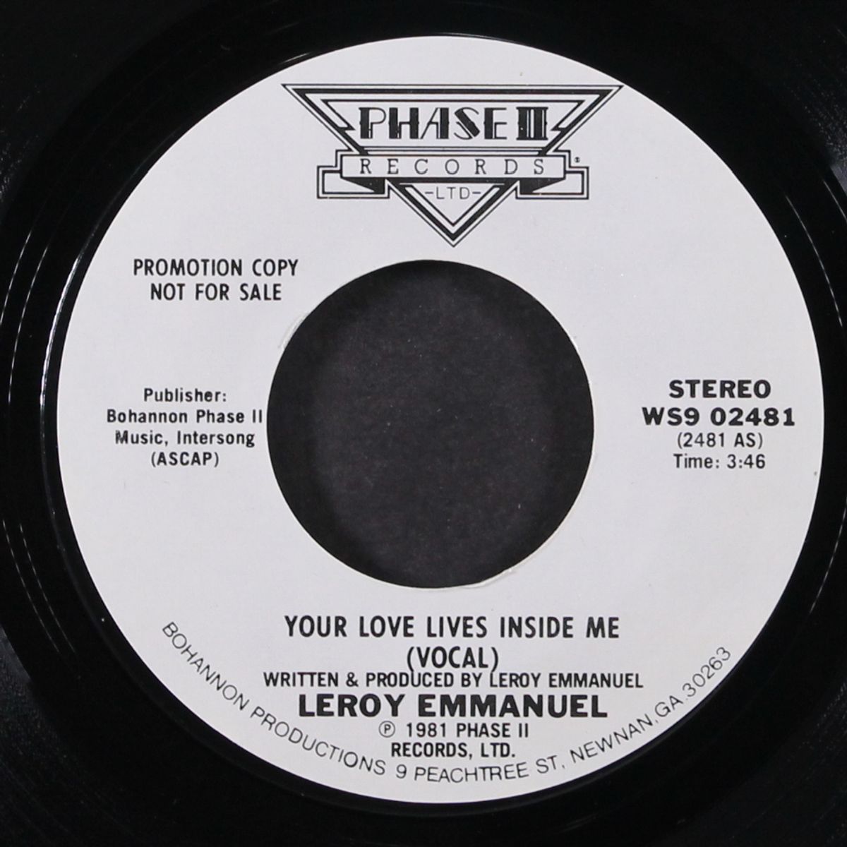 your love lives inside me / instrumental by LEROY EMMANUEL