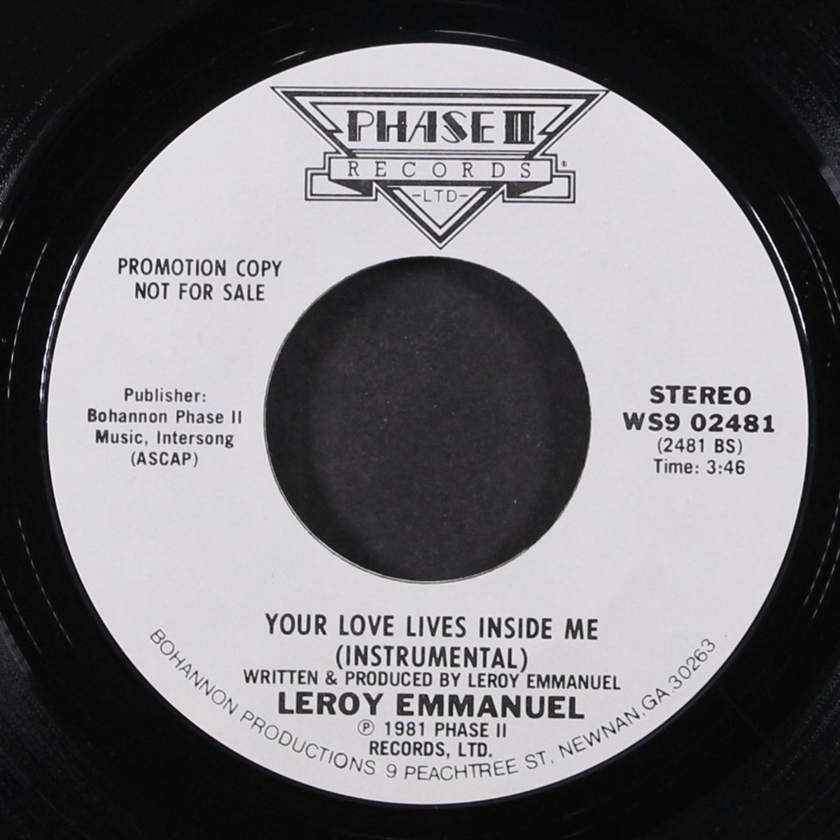 your love lives inside me / instrumental by LEROY EMMANUEL