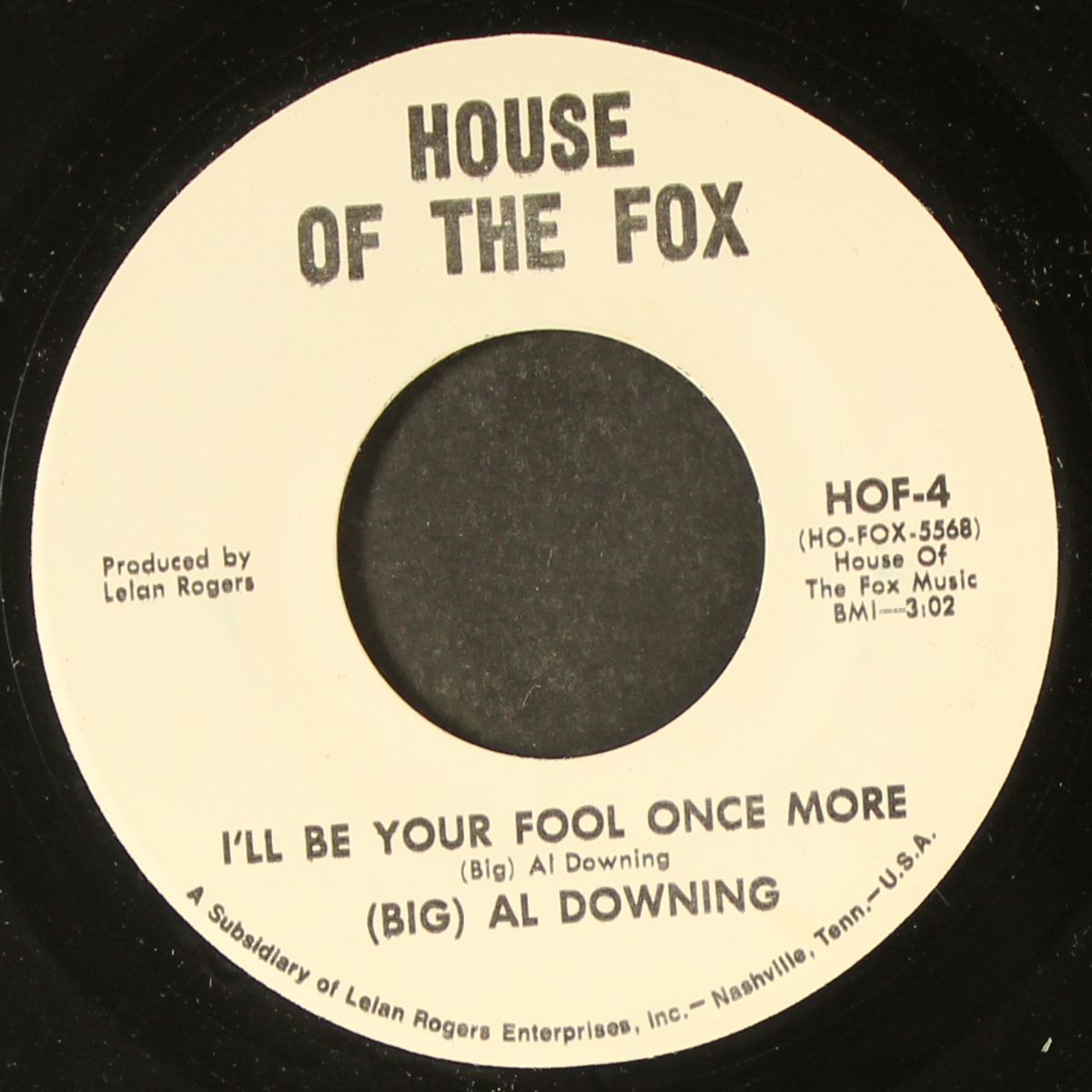 i'll be your fool once more / mono by (BIG) AL DOWNING